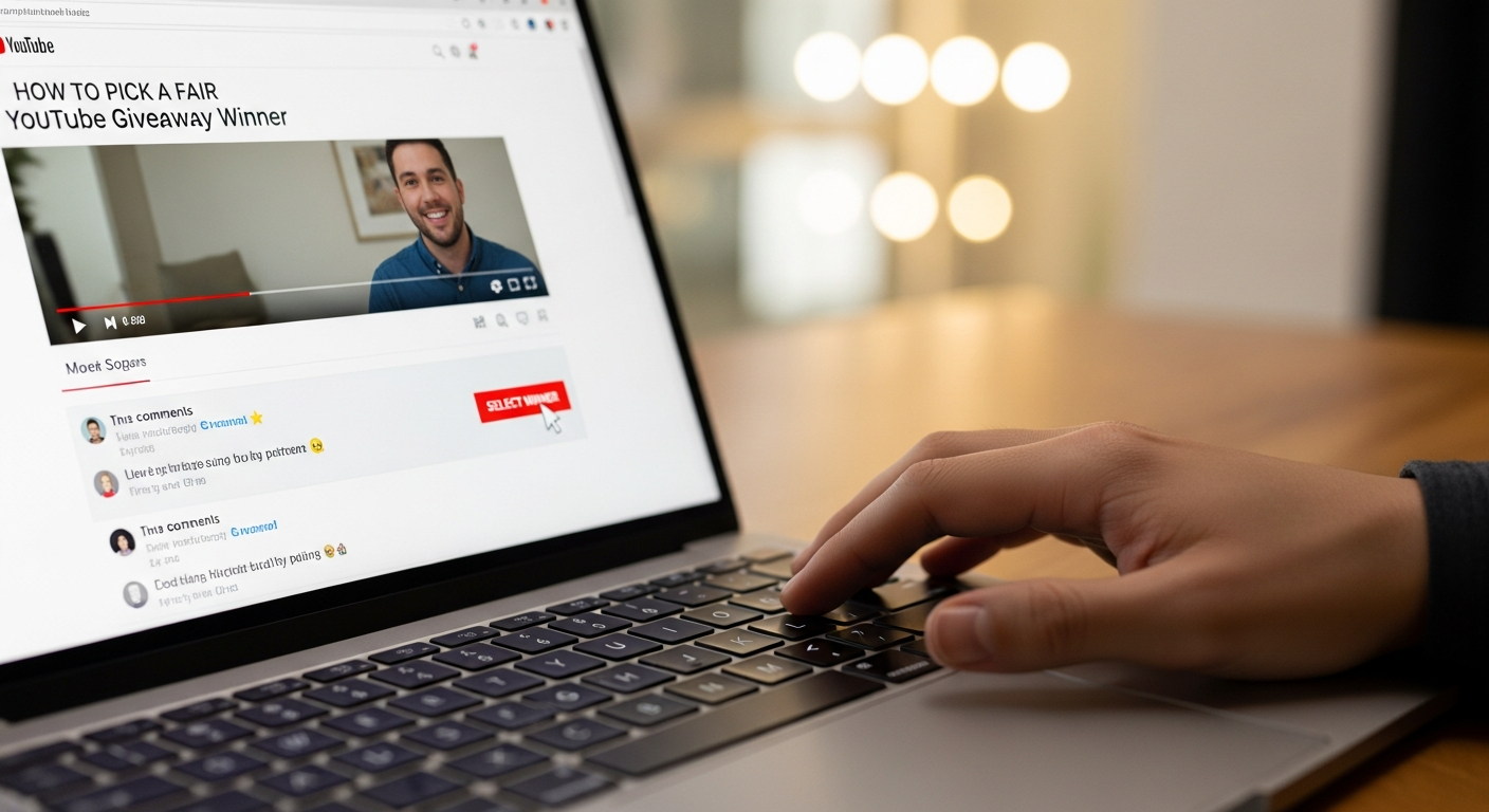 How to Pick a Fair YouTube Giveaway Winner in 2026